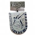 Значок Чемпионат Европы по фигурному катанию. Ленинград 1970 (подвес)