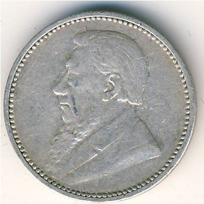 ЮАР 3 пенса 1893 год
