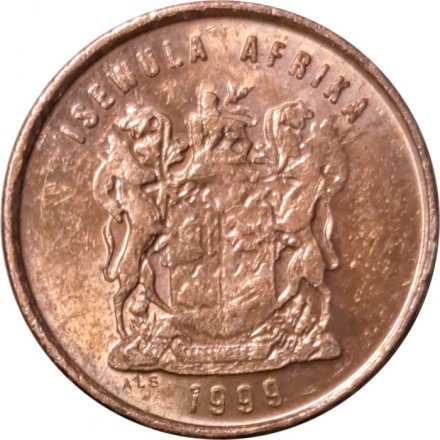 ЮАР 1 цент 1999 год