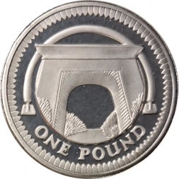 Великобритания 1 фунт 2006 год (серебро)