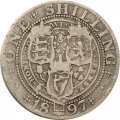 Великобритания 1 шиллинг 1897 год