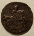 Полушка 1783 год КМ Екатерина II (1762 - 1796) - VF