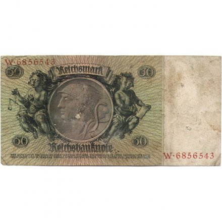 Веймарская Республика 50 рейхсмарок 1933 год - VG