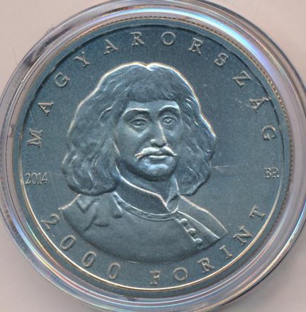 Венгрия 2000 форинтов 2014 год - Миклош Зриньи