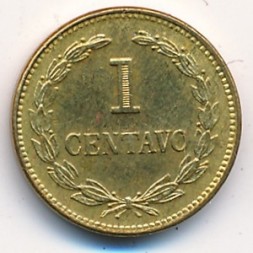 Монета Сальвадор 1 сентаво 1977 год