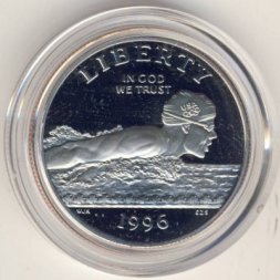 США 1/2 доллара 1996 год