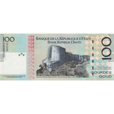 Гаити 100 гурдов 2004 (2010) год - 200 лет Независимости Гаити UNC