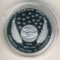 США 1 доллар 2004 год - 200-летие экспедиции Льюиса и Кларка 1804-2004 гг