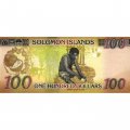 Соломоновы острова 100 долларов 2023 (2024) год - Сборщик кокосов UNC