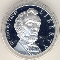 Монета США 1 доллар 2009 год