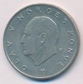 Норвегия 5 крон 1976 год - Король Улаф V