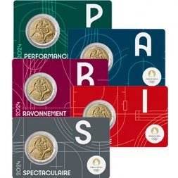 Франция 2 евро 2024 год - XXXIII летние Олимпийские игры, Париж 2024
