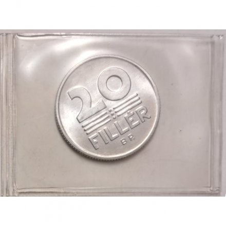Венгрия 20 филлеров 1992 год UNC