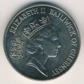 Гернси 2 фунта 1985 год
