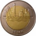 Финляндия 25 марок 1997 год - 80 лет Независимости