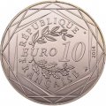 Франция 10 евро 2014 год - Равенство. Лето (в буклете)