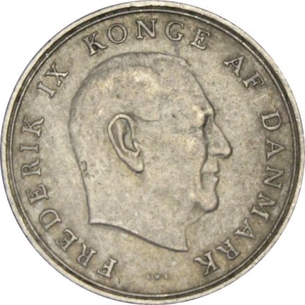 Дания 1 крона 1962 год