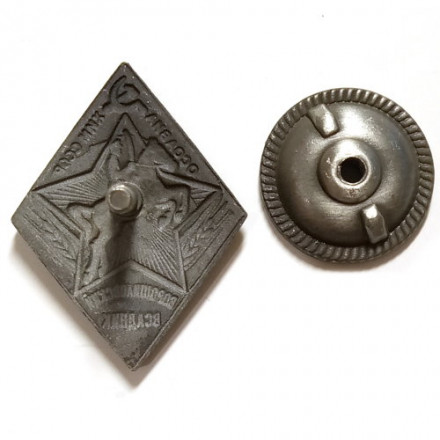 Знак &quot;Ворошиловский всадник&quot; ОСОАВИАХИМ СССР. Копия