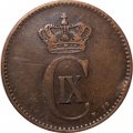 Дания 2 эре 1874 год