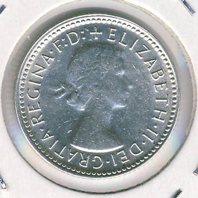 Австралия 6 пенсов 1961 год