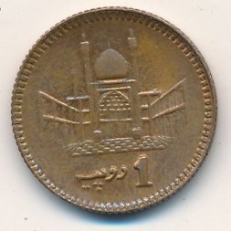 Монета Пакистан 1 рупия 2000 год