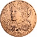 Австрия 10 евро 2024 год - Язык цветов - Пионы
