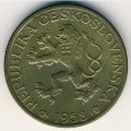 Чехословакия 1 крона 1958 год