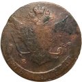 5 копеек 1775 год ЕМ Екатерина II (1762 - 1796) - F+