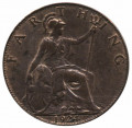 Великобритания 1 фартинг 1924 год