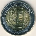 Швейцария 5 франков 2002 год - Праздник Эскалад 1602-2002