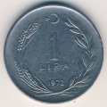 Турция 1 лира 1972 год
