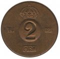 Швеция 2 эре 1962 год - Король Густав VI Адольф