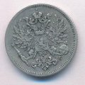 Финляндия 25 пенни 1907 год VF+
