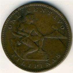 Филиппины 1 сентаво 1905 год