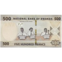 Руанда 500 франков 2019 год - Подвесной мост UNC
