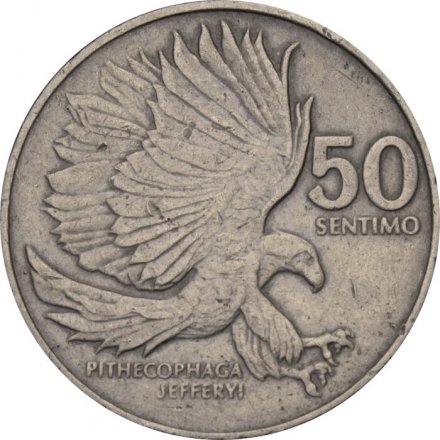 Филиппины 50 сентимо 1986 год