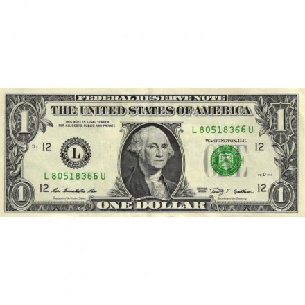 США 1 доллар 2009 год - L - XF