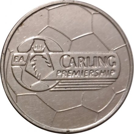 Жетон Великобритания. Carling F.A. Premiership. Футбол