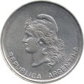 Аргентина 5 сентаво 1983 год