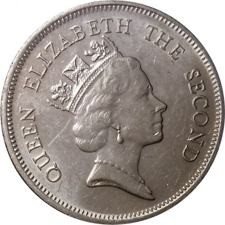 Гонконг 1 доллар 1987 год