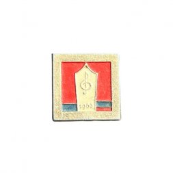 Значок Декада Украинской литературы и искусства в Казахстане. 1966 г.