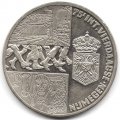 Нидерланды 2 1/2 экю 1991 год - 75-ый четырехдневный марш в Неймегене (Unusual)