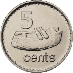 Фиджи 5 центов 2010 год