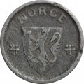 Норвегия 10 эре 1942 год (цинк)