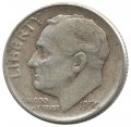 США 1 дайм (10 центов) 1950 год - Рузвельт (S)