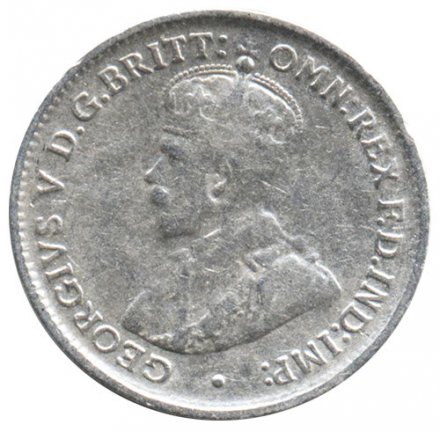 Австралия 3 пенса 1925 год