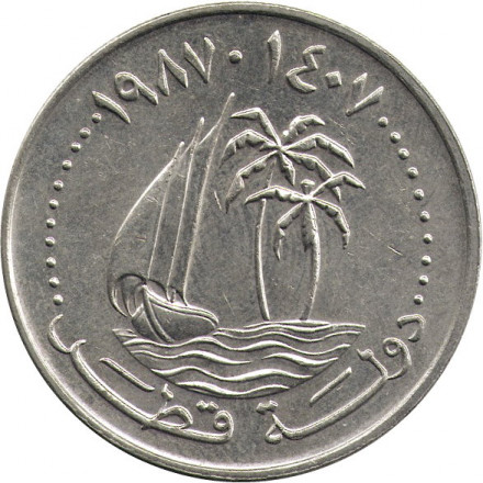 Катар 50 дирхамов 1978 год