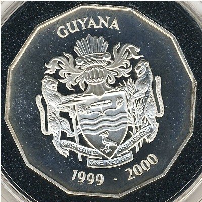 Гайана 2000 долларов 1999 год