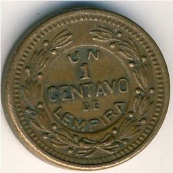 Гондурас 1 сентаво 1949 год