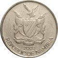 Намибия 5 центов 2009 год - Цветок алоэ